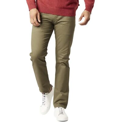 Dockers Pantaloni Alpha Original Skinny New British Khaki 29 Dockers Pantaloni Alpha Original Skinny New British Khaki 29