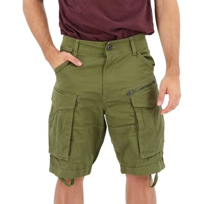 G-star Pantaloni Corti Rovic Zip Loose 1/2 Sage 28 G-star Pantaloni Corti Rovic Zip Loose 1/2 Sage 28