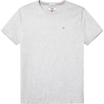 Tommy Jeans Maglietta A Maniche Corte Original Ultra Slim Fit Light Grey Heather XL Tommy Jeans Maglietta A Maniche Corte Original Ultra Slim Fit Light Grey Heather XL