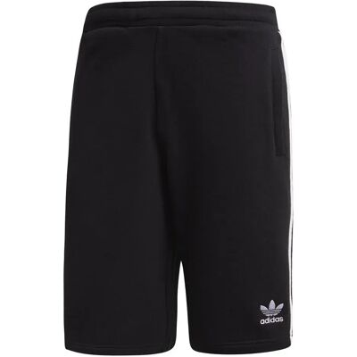 Adidas Originals Pantaloni Corti 3 Stripes Black XS Adidas Originals Pantaloni Corti 3 Stripes Black XS