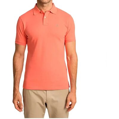 Hackett Polo A Maniche Corte Slim Fit Logo Coral 2XL Hackett Polo A Maniche Corte Slim Fit Logo Coral 2XL