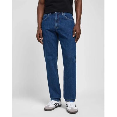 Lee Pantaloni Brooklyn Straight Dark Stonewash 42 Lee Pantaloni Brooklyn Straight Dark Stonewash 42