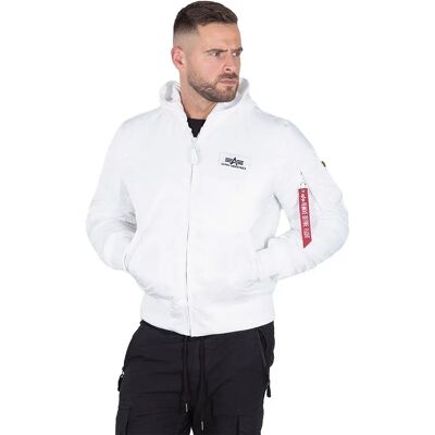 Alpha Industries Giacca Ma-1 Zh Back Print White / Black 2XL Alpha Industries Giacca Ma-1 Zh Back Print White / Black 2XL
