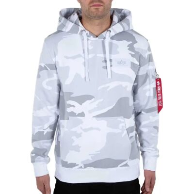 Alpha Industries Felpa Con Cappuccio Back Print Camo White Camo L Alpha Industries Felpa Con Cappuccio Back Print Camo White Camo L