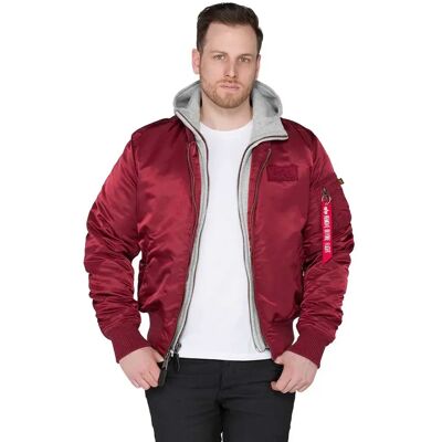 Alpha Industries Giacca Ma-1 D-tec Burgundy 2XL Alpha Industries Giacca Ma-1 D-tec Burgundy 2XL
