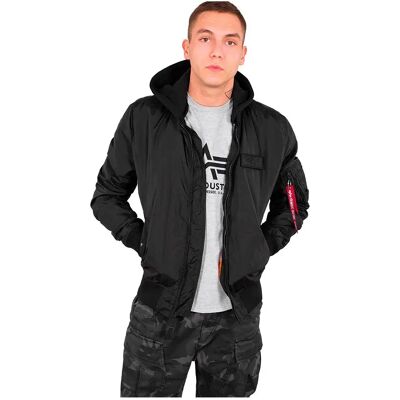 Alpha Industries Giacca Ma-1 Tt Black / Black L Alpha Industries Giacca Ma-1 Tt Black / Black L