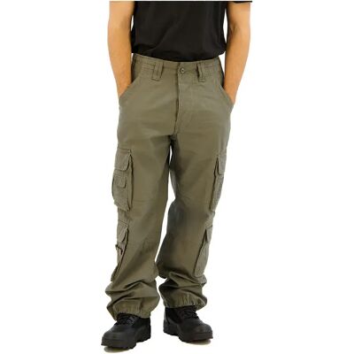 Brandit Pantaloni Pure Vintage Olive 5XL Brandit Pantaloni Pure Vintage Olive 5XL