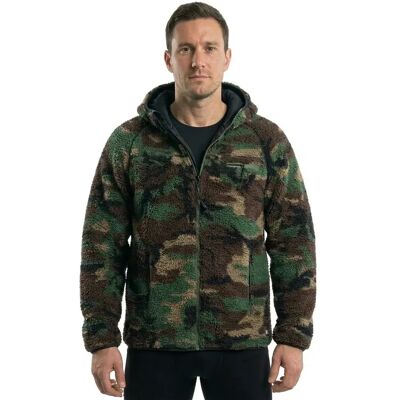 Brandit Giacca Teddy Worker Woodland M Brandit Giacca Teddy Worker Woodland M