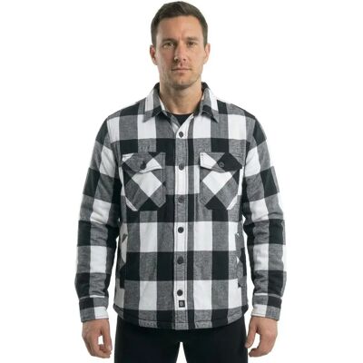 Brandit Giacca Lumberjack White / Black L Brandit Giacca Lumberjack White / Black L