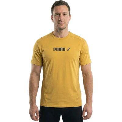 Puma Maglietta A Maniche Corte Rad/cal Mineral Yellow S Puma Maglietta A Maniche Corte Rad/cal Mineral Yellow S