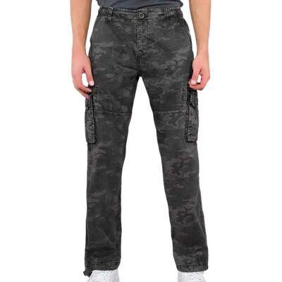 Alpha Industries Pantaloni Jet Camo Black Camo 36 Alpha Industries Pantaloni Jet Camo Black Camo 36