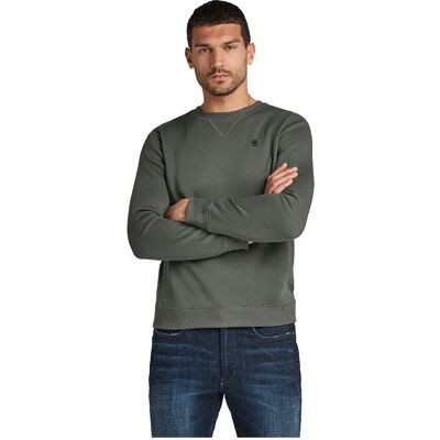 G-star Felpa Premium Core Regular Fit Graphite 2XL G-star Felpa Premium Core Regular Fit Graphite 2XL