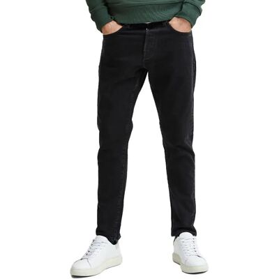 Selected Jeans Slim Tape Toby 3072 Black Denim 38 Selected Jeans Slim Tape Toby 3072 Black Denim 38