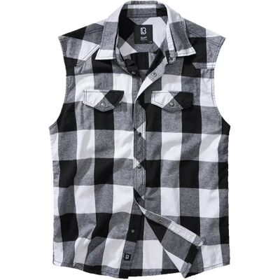 Brandit Canotta Check White / Black 5XL Brandit Canotta Check White / Black 5XL