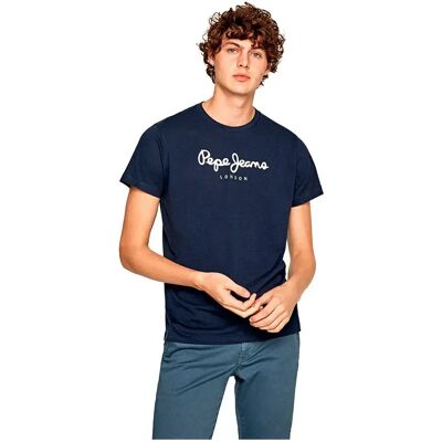 Pepe Jeans Maglietta A Maniche Corte Eggo Navy M Pepe Jeans Maglietta A Maniche Corte Eggo Navy M