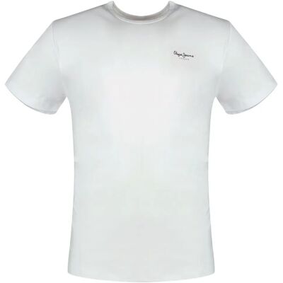 Pepe Jeans Maglietta A Maniche Corte Original Basic 3n White L Pepe Jeans Maglietta A Maniche Corte Original Basic 3n White L