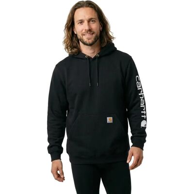 Carhartt Felpa Con Cappuccio Iconic K288 Logo Black XL Carhartt Felpa Con Cappuccio Iconic K288 Logo Black XL
