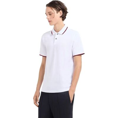 Armani Exchange Polo A Maniche Corte 8nzf75_z8m5z White L Armani Exchange Polo A Maniche Corte 8nzf75_z8m5z White L