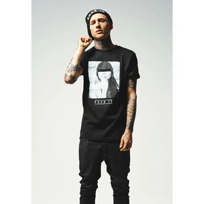 Mister Tee Maglietta A Maniche Corte Fuck It Black Dark XS Mister Tee Maglietta A Maniche Corte Fuck It Black Dark XS