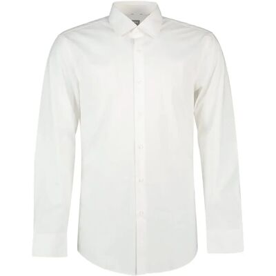 Boss Camicia A Maniche Lunghe Hank Kent 10219212 White 38 Boss Camicia A Maniche Lunghe Hank Kent 10219212 White 38