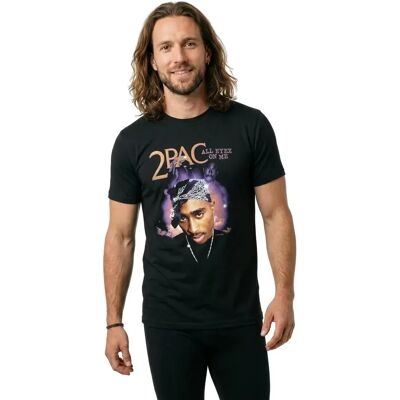 Mister Tee Maglietta A Maniche Corte Tupac All Eyez On Me Anniversary Black XL Mister Tee Maglietta A Maniche Corte Tupac All Eyez On Me Anniversary Black XL