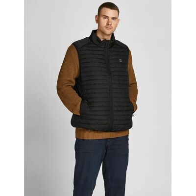 Jack & Jones Gilet Emulti Bodywarmer Collar Black 4XL Jack & Jones Gilet Emulti Bodywarmer Collar Black 4XL