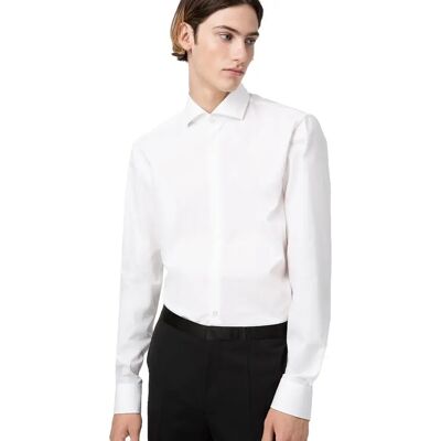 Hugo Camicia A Maniche Lunghe Kason 50293691 Open White 43 Hugo Camicia A Maniche Lunghe Kason 50293691 Open White 43