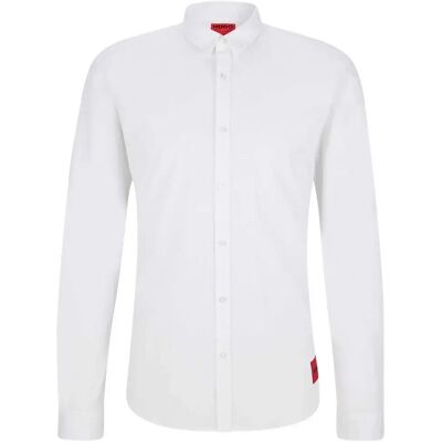 Hugo Camicia A Maniche Lunghe Ero3 W Open White 44 Hugo Camicia A Maniche Lunghe Ero3 W Open White 44