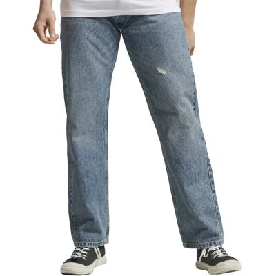 Superdry Jeans Vintage Straight Franklin Mid Blue 34 Superdry Jeans Vintage Straight Franklin Mid Blue 34