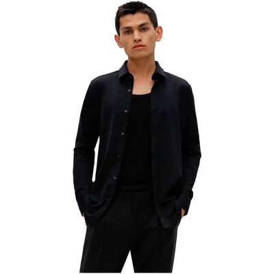 Hugo Camicia A Maniche Lunghe Elisha Black 40 Hugo Camicia A Maniche Lunghe Elisha Black 40