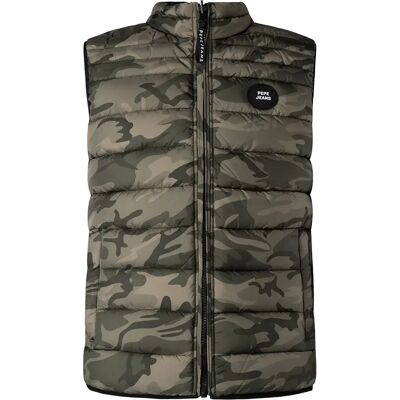 Pepe Jeans Gilet Jack Camo Multi S Pepe Jeans Gilet Jack Camo Multi S