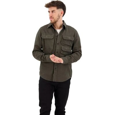 G-star Camicia A Maniche Lunghe Container Pocket Regular Cloack Gd XL G-star Camicia A Maniche Lunghe Container Pocket Regular Cloack Gd XL