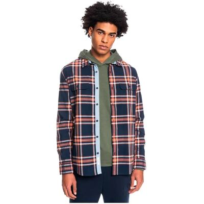 Quiksilver Camicia A Maniche Lunghe Kirkham Emea Navy Blazer Kirkham S Quiksilver Camicia A Maniche Lunghe Kirkham Emea Navy Blazer Kirkham S