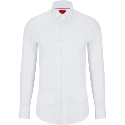 Hugo Camicia A Maniche Lunghe Kenno Open White 43 Hugo Camicia A Maniche Lunghe Kenno Open White 43