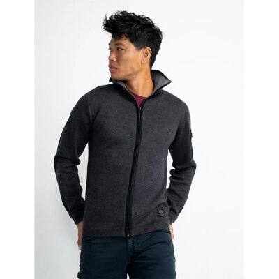 Petrol Industries Maglione Con Zip Completo M-3020-kwc25 Black 2XL Petrol Industries Maglione Con Zip Completo M-3020-kwc25 Black 2XL