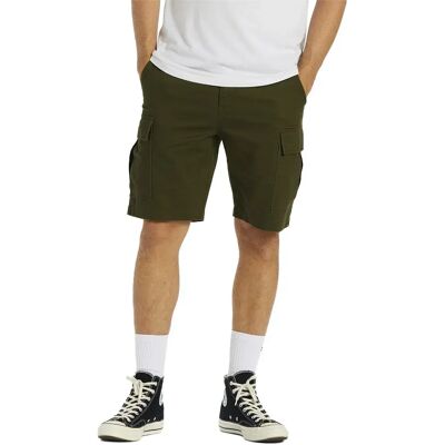 Billabong Pantaloni Corti Cargo Combat Military 30 Billabong Pantaloni Corti Cargo Combat Military 30