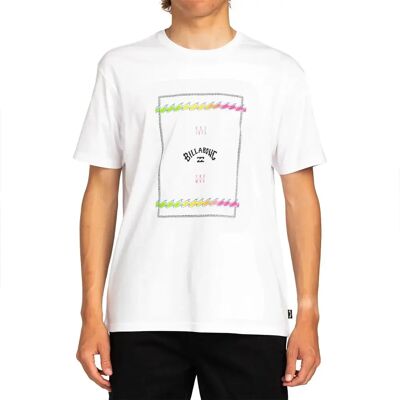 Billabong Maglietta A Maniche Corte Tucked White S Billabong Maglietta A Maniche Corte Tucked White S