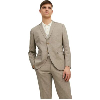 Jack & Jones Blazer Riviera Beige / Fit Slim Fit 48 Jack & Jones Blazer Riviera Beige / Fit Slim Fit 48