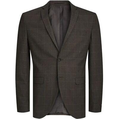 Jack & Jones Blazer Solaris Check Chocolate Torte / Checks Super Slim Fit 52 Jack & Jones Blazer Solaris Check Chocolate Torte / Checks Super Slim Fit 52