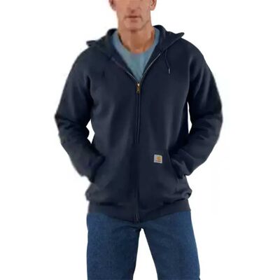 Carhartt Felpa Con Zip Marquette New Navy L Carhartt Felpa Con Zip Marquette New Navy L