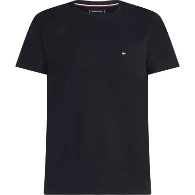 Tommy Hilfiger Maglietta A Maniche Corte Core Stretch Slim Fit C Black 2XL Tommy Hilfiger Maglietta A Maniche Corte Core Stretch Slim Fit C Black 2XL