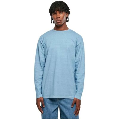 Urban Classics Maglietta A Maniche Lunghe Heavy Oversized Garment Dye Horizon Blue M Urban Classics Maglietta A Maniche Lunghe Heavy Oversized Garment Dye Horizon Blue M
