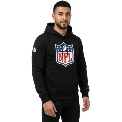 New Era Felpa Con Cappuccio Nfl Regular Nfllog Black XL New Era Felpa Con Cappuccio Nfl Regular Nfllog Black XL
