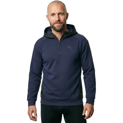 Puma Felpa Con Cappuccio Rad/cal Dk Navy L Puma Felpa Con Cappuccio Rad/cal Dk Navy L