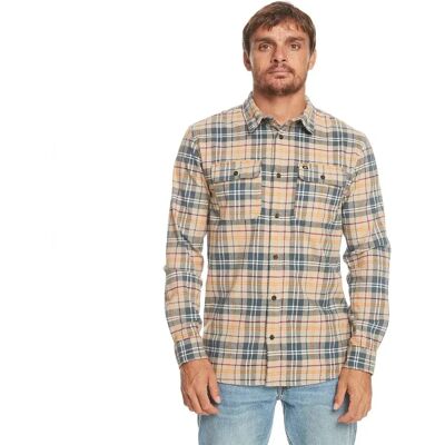 Quiksilver Camicia A Maniche Lunghe Spey Bay Plaza Taupe Spey Bay M Quiksilver Camicia A Maniche Lunghe Spey Bay Plaza Taupe Spey Bay M