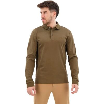 Boss Polo A Maniche Lunghe Pado 30 102152 Open Green M Boss Polo A Maniche Lunghe Pado 30 102152 Open Green M