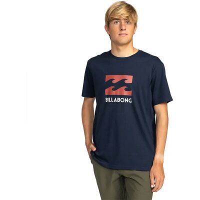 Billabong Maglietta A Maniche Corte Wave Navy XL Billabong Maglietta A Maniche Corte Wave Navy XL