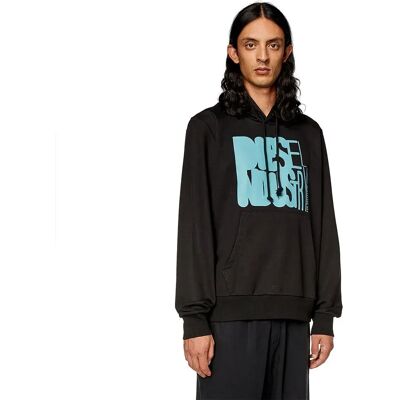 Diesel Felpa Con Cappuccio Ginn K29 Deep / Black M Diesel Felpa Con Cappuccio Ginn K29 Deep / Black M