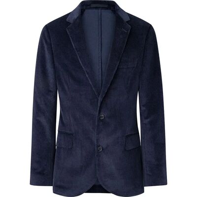 Hackett Blazer Cord Stretch Fit Navy 38 Hackett Blazer Cord Stretch Fit Navy 38