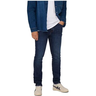 Only & Sons Jeans Loom Slim Fit Dark Blue Denim 29 Only & Sons Jeans Loom Slim Fit Dark Blue Denim 29